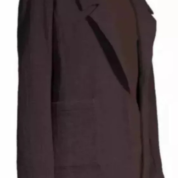 Eileen Fisher Cotton Tencel Stretch Pucker Notch Collar Jacket  PL NWT $358 - Picture 4 of 12